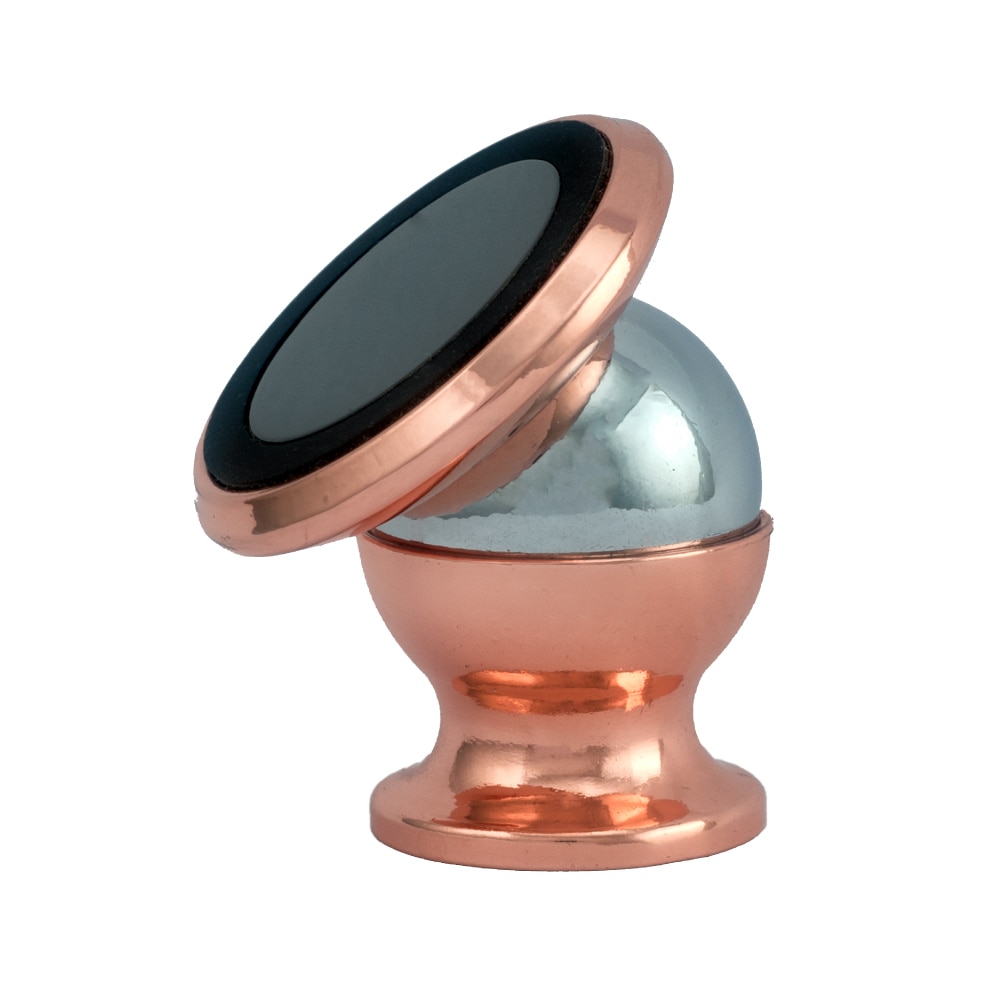 Suport auto magnetic model MaxMania, cu rotire la 360 grade, culoare roz