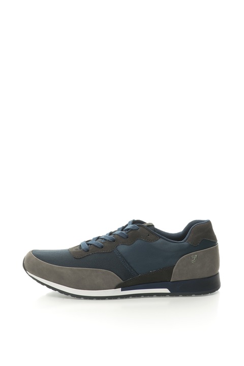 Gioseppo, Pantofi sport din material textil si piele sintetica, Bleumarin, 40