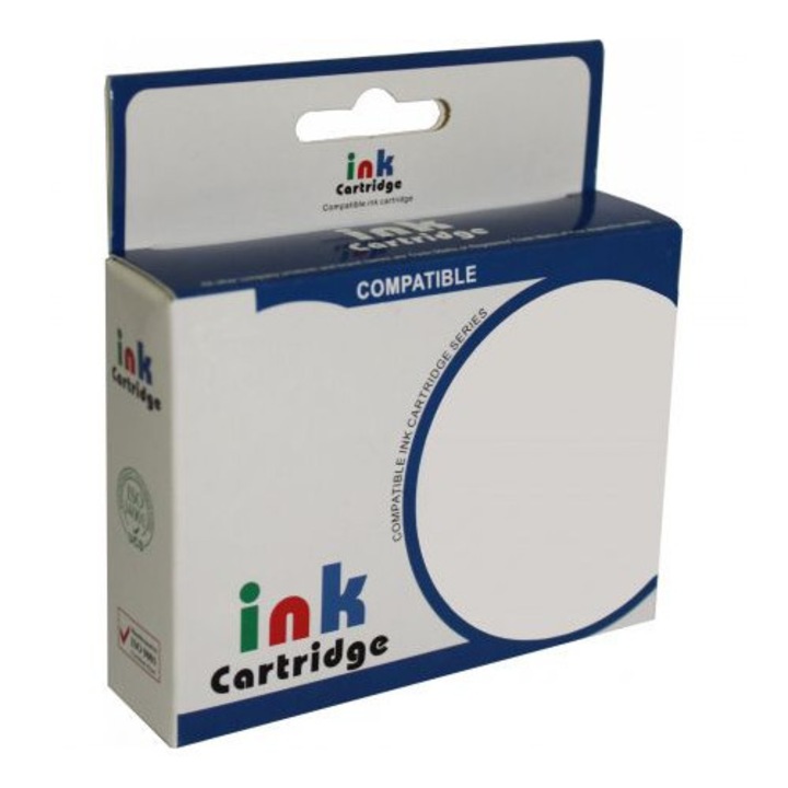 Set 2 cartuse cerneala imprimanta pentru Epson 2661 2670 XL, 6 ml si 250 pagini negru, 7 ml si 200 pagini culoare, 2661XL, compatibil cu WF-100W WF-110W T2661 T2670