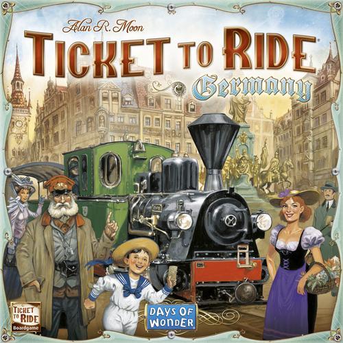Joc de societate in limba engleza Ticket To Ride Germany