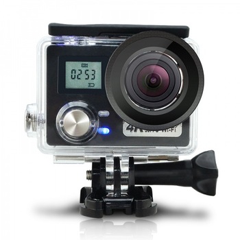 Camera video sport Ausek AT-Q302, Ultra HD 4K@30FPS, telecomanda INCLUSA, WiFi, HDMI + accesorii, rezistenta la apa model Gopro 5 J-HOOK CADOU Camera video sport Ausek AT-Q302, Ultra HD 4K@30FPS, telecomanda INCLUSA, WiFi, HDMI + accesorii, rezistenta la apa model Gopro 5 J-HOOK CADOU