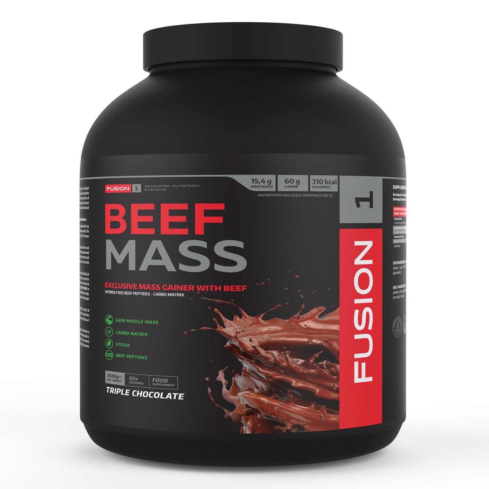 Beef Mass, 2,5 kg, Fusion 1