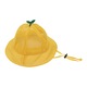Детска шапка за слънце, жълта, с регулируема връв, премиум материал, олекотена, летен комплект