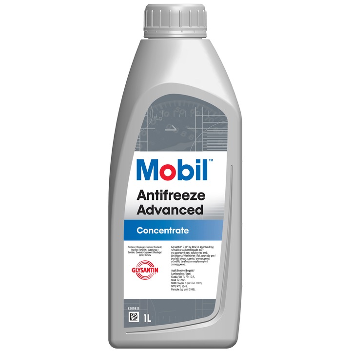 Антифриз концетрат Mobil Antifreeze Advanced, Червен, 1л