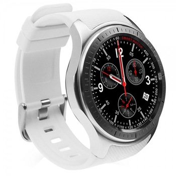 Ceas Smartwatch cu telefon iUni DM368, 3G, GPS, HR, Silver Ceas Smartwatch cu telefon iUni DM368, 3G, GPS, HR, Silver