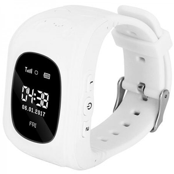 Ceas Smartwatch copii iUni Kid60, Telefon incorporat, GPS, Bluetooth, Apel SOS, Activity and sleep, White