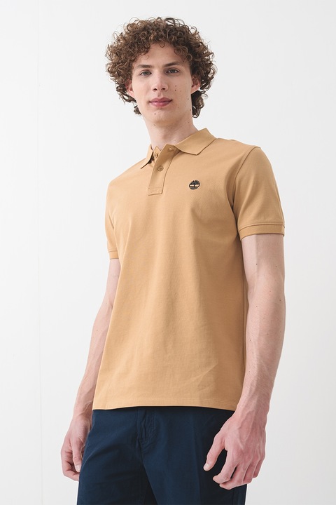 Timberland, Тениска Millers River с яка, Персийски портокал