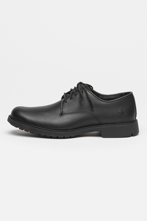 Timberland, Pantofi Oxford impermeabili de piele Stormbucks, Negru