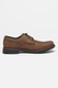 Timberland, Pantofi Oxford impermeabili de piele nabuc Stormbucks, Maro inchis, 10