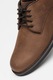 Timberland, Pantofi Oxford impermeabili de piele nabuc Stormbucks, Maro inchis, 10