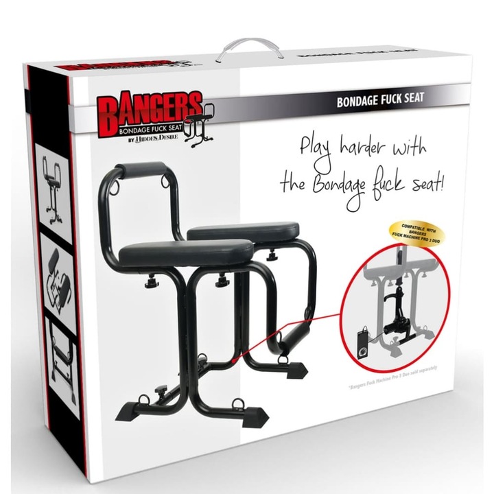 BDSM Столче за Секс Hidden Desire, Черен