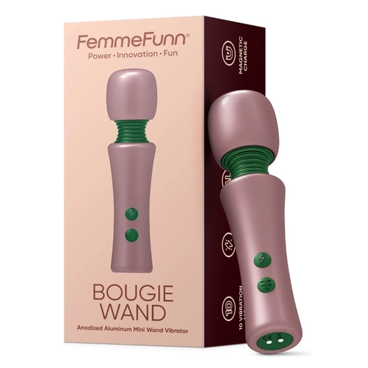 Вибромасажор Femme Funn BOUGIE, 10 Режима, Водоустойчив, 14, 5 см