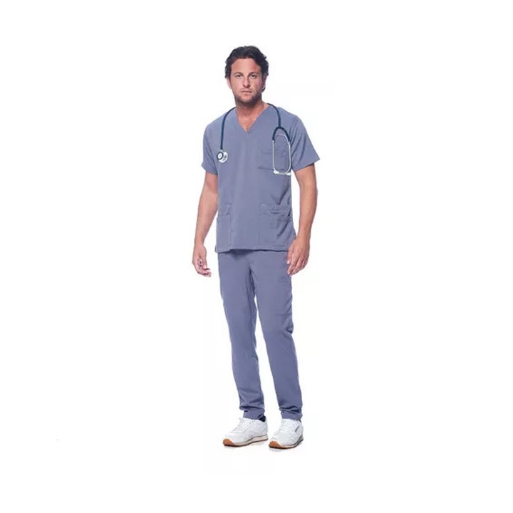 Orvosi ruha, XGETOP®, férfi, szürke, S