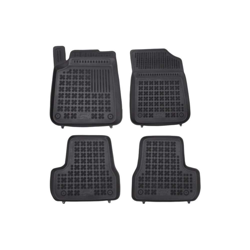 Covorase Auto Negru din Cauciuc CITROEN C3 II 2009-2016