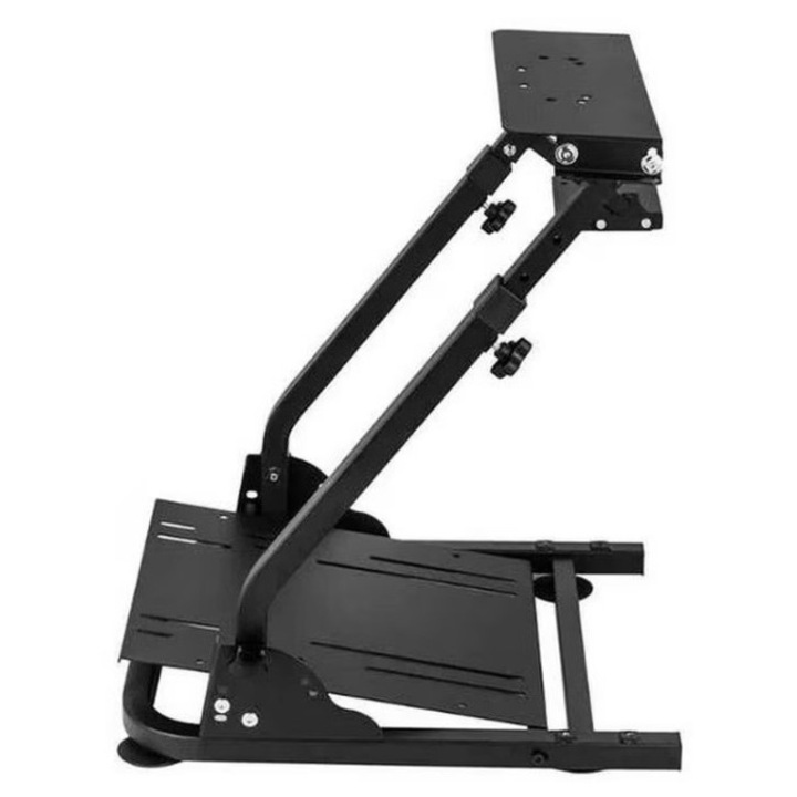 Stand pentru Volan, Pedale si Schimbator, compatibil cu Logitech/Thrustmaster, Reglabil, Otel, DenisNetwork™