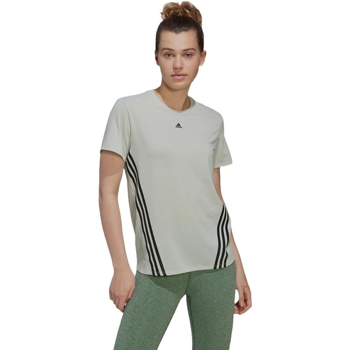 Adidas Trainics 3-Stripes polo, Zöld