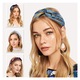 Set 20 bentite pentru par, stil Boho, culori variate, dimensiune universala