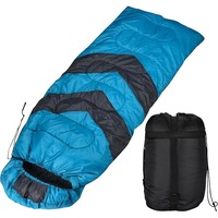Sac de dormit Effekt Manufaktur, pentru vreme rece, material textil, impermeabil, usor de curatat, 210 x 10 x 75 cm, albastru