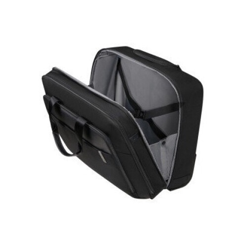 Geanta pentru laptop cu roti Samsonite Evosight 17.3", neagra, 47x39x23cm, 28l