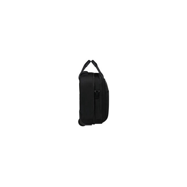Geanta pentru laptop cu roti Samsonite Evosight 17.3", neagra, 47x39x23cm, 28l