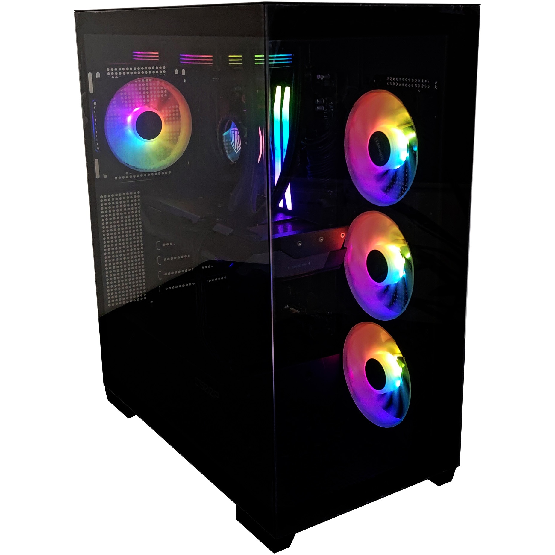 Sistem Desktop PC Gaming A+ cu procesor AMD Ryzen™ 9 9900X pana la