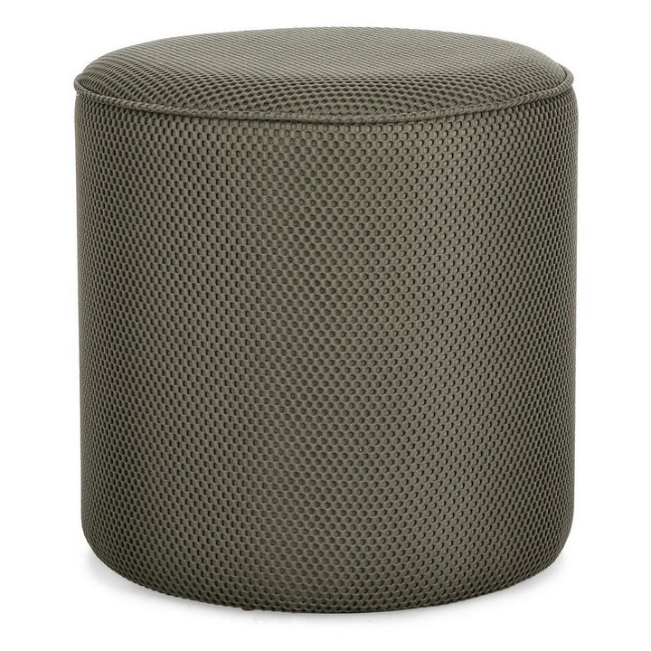 Олейса Зелена табуретка от МДФ от текстил 42х43см