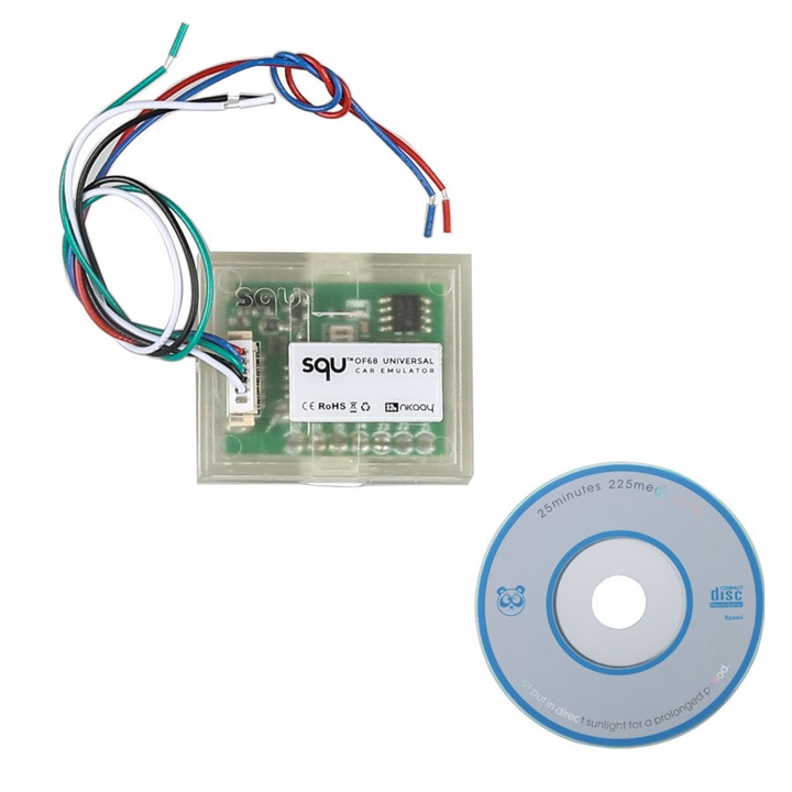 Emulator IMMO universal auto SQU OF80 V96 / SQU OF68 Resetare semnal, programe IMMO, diagnostic ESL si instrument pentru senzorul de ocupare a scaunului