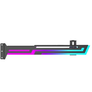 Suport GPU ARGB Adiven, suport ajustabil, 5V 3PIN, negru, dimensiuni 280x50x20mm