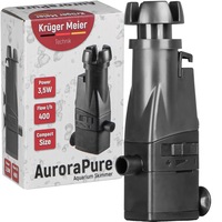 Skimmer filtr de suprafata pentru acvariu, Kruger Meier AuroraPure, reglare a performantei, 200-400l/h