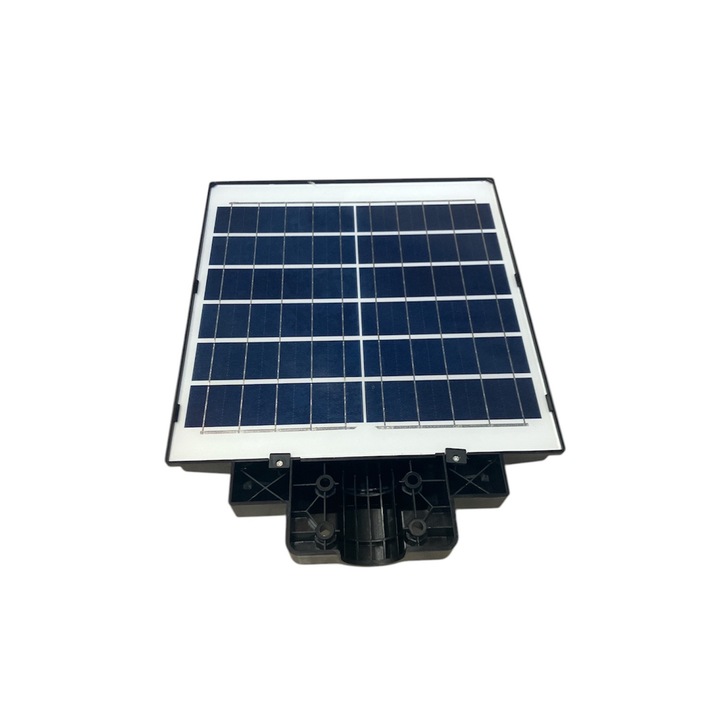 Iluminat stradal solar cu LED-uri negru