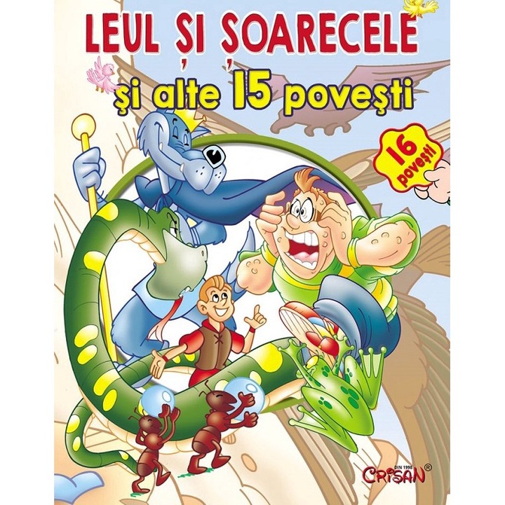 Leul și Soarecele, Crisan, 2023, 16 povești clasice