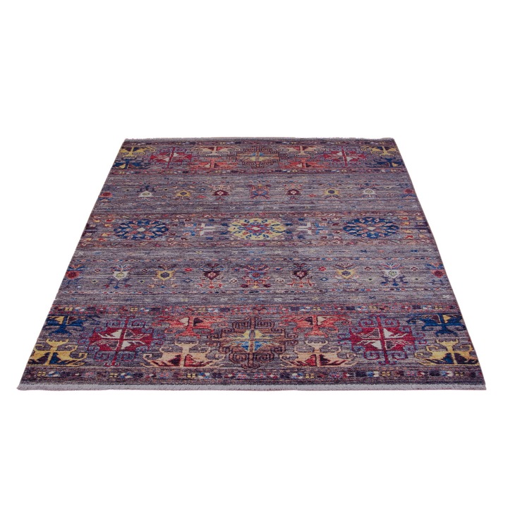 Covor din bumbac boho Pescara, multicolor, 120 cm x 170 cm