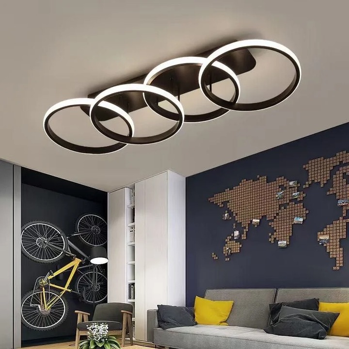 JIJU® LED полилей с 2.4G wifi дистанционно управление светлина/студено/топло/неутрално регулируем интензитет