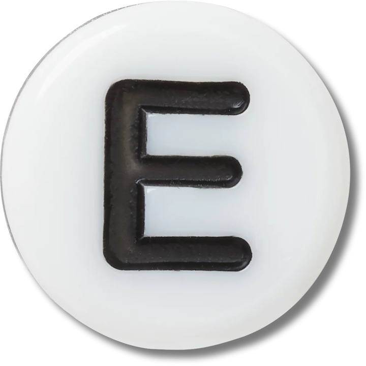 Accesoriu incaltaminte Crocs Jibbitz, O mica scrisoare de prietenie E, Multicolor