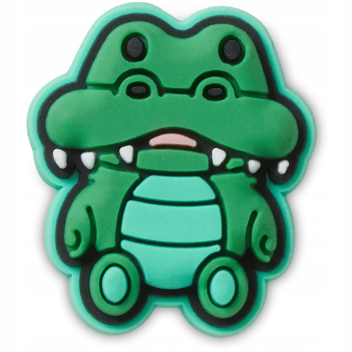 Accesoriu incaltaminte Crocs Jibbitz, Safari Alligator, Multicolor