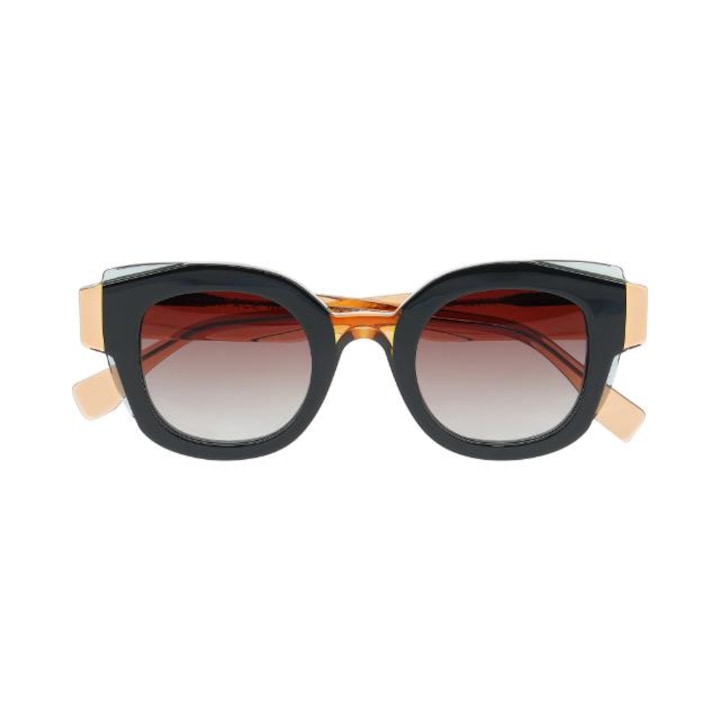 Női napszemüveg LAYER1/ Fekete/Barna