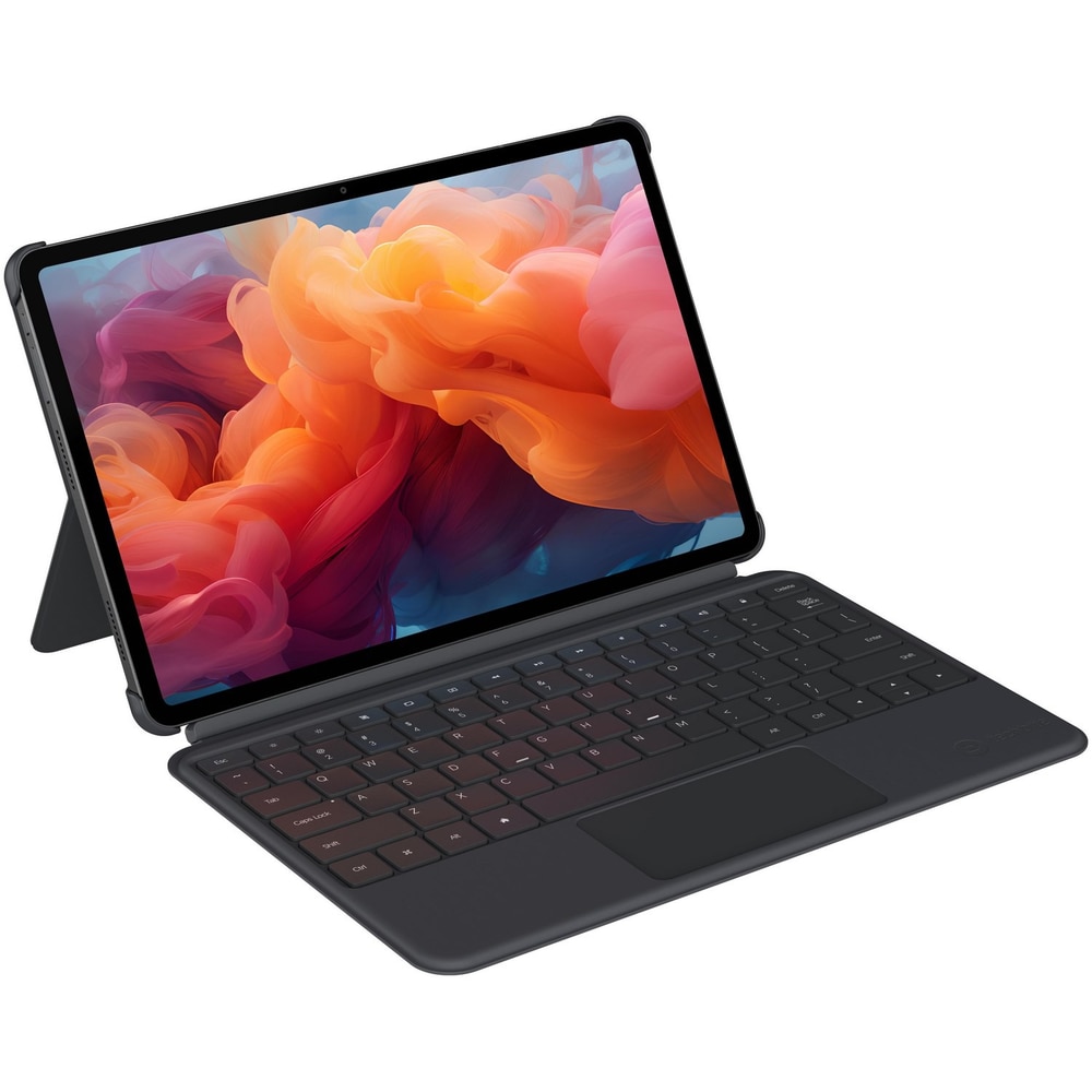 Tableta Techbite SmartBoard III 12, Procesor Mediatek G99 Octa-Core, Ecran IPS 12.1", LTE 8GB RAM, 128GB Flash, Camera duala 16+8MP, Wi-Fi, Bluetooth, 4G LTE, Android + Tastatura Gri