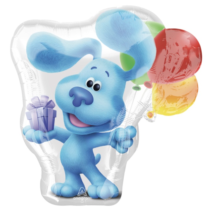 Blues Clues figura szuperforma fólia lufi 60x63 cm
