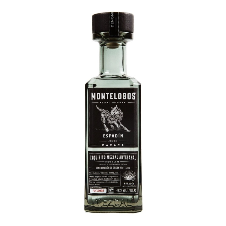 Mezcal Montelobos Espadin, Mezcal Artesanal, 43.2%, 0.7l