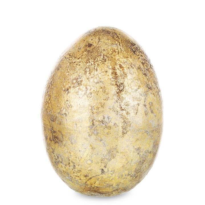 Декорация за яйца, златиста, 23,5x16 см