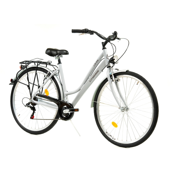Bicicleta Oras Dhs City 28001 - 28 Inch, L, Argintiu
