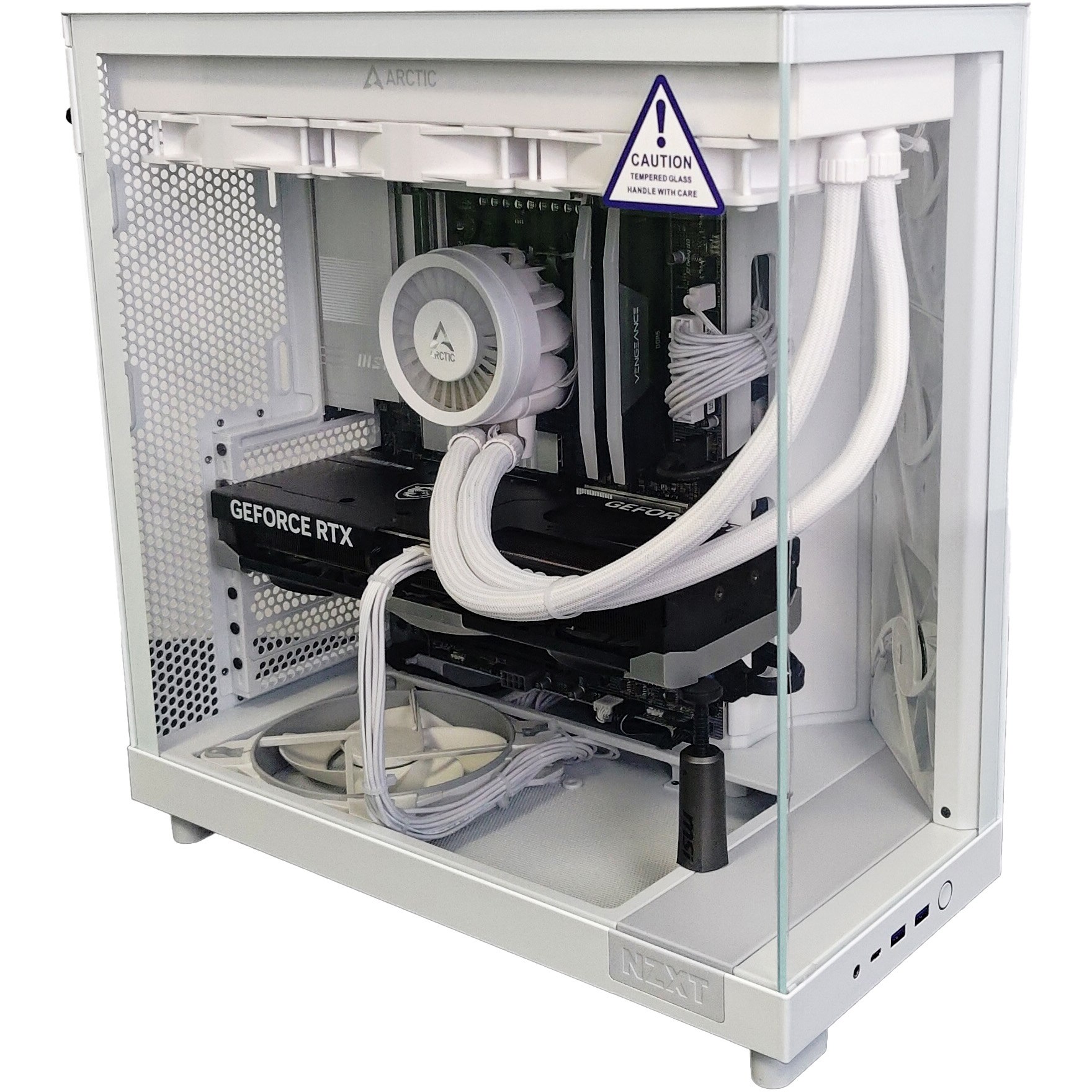 Sistem Desktop PC Gaming A+ cu procesor AMD Ryzen™ 7 9800X3D pana