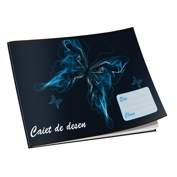 Caiet de desen, RTC, 24 file, 230 x 167 cm Caiet de desen, RTC, 24 file, 230 x 167 cm