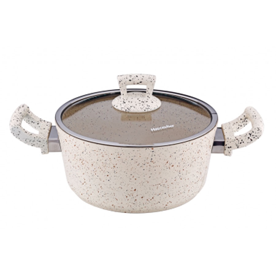 Oala 22x10,5cm 4l GRANITE-CREM