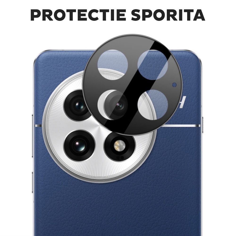 Folie Camera pentru OnePlus 13 Daden din sticla, Full Cover, Protectie Profesionala, Ultra Rezistenta, Calitate Premium, Negru