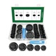 Set 45 bucati accesorii cabluri din cauciuc Yakumuz, dimensiuni variate, culoare neagra
