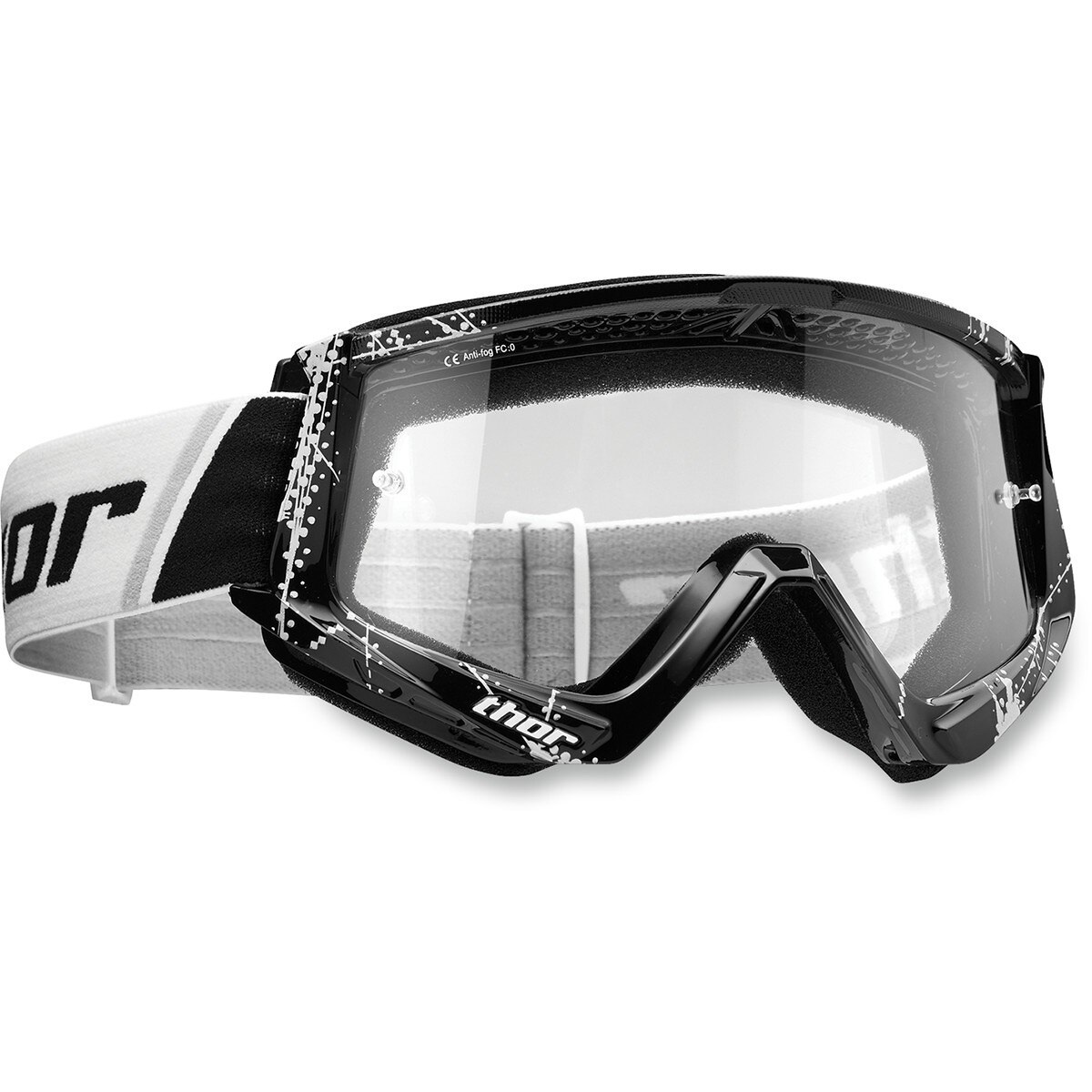 Ochelari Thor Combat Web Negru/Alb