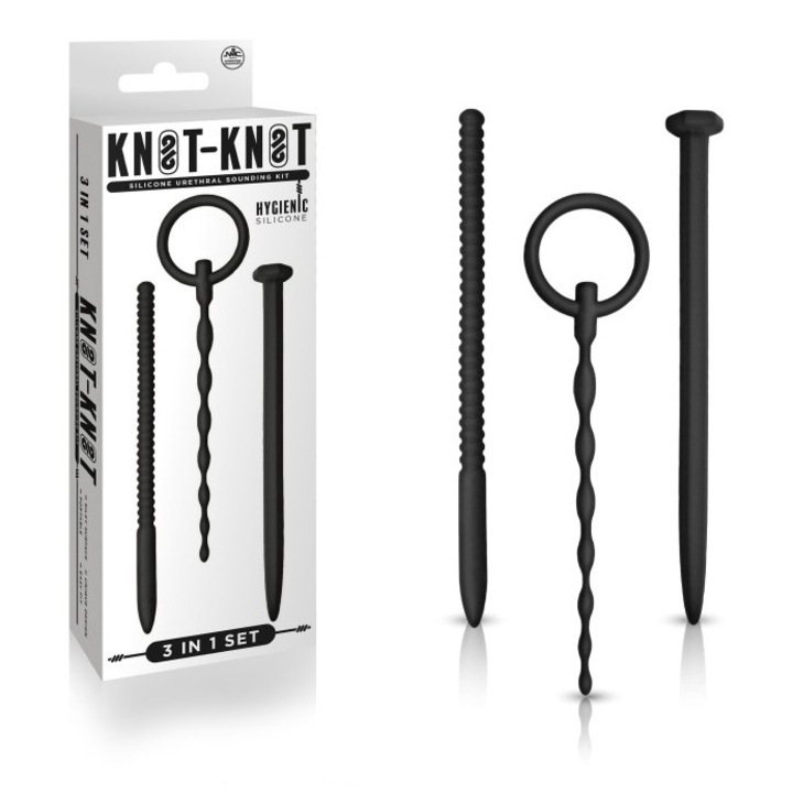 Set bondage Set De Sondare A Unghiilor Knot-knot 3-in-1