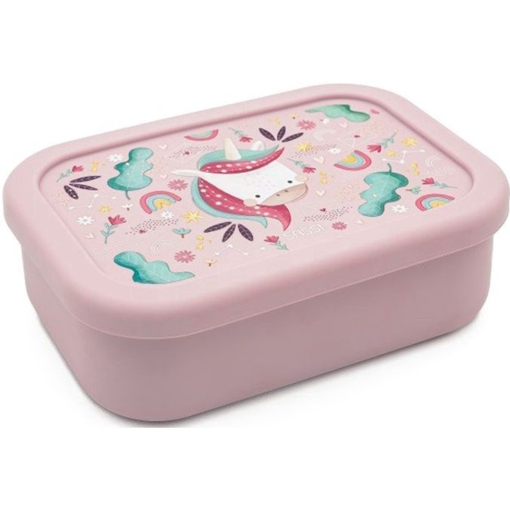 Recipient alimentar din silicon, Sassi, Unicorn