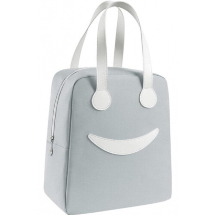 Термочанта за храна, Zola®, водоустойчива, удобна дръжка, затваряне с цип, 24 x 28 x 13 cm